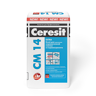 фото 1 Клей плиточный Церезит (Ceresit) CM 14, 5кг