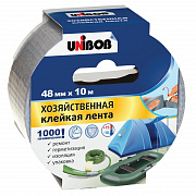 Клейкая лента армированная для хоз.работ UNIBOB 50мм х 10м