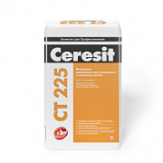 Шпатлевка фасадная финишная Ceresit CT 225/25 белая, 25кг