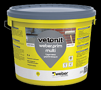 Грунтовка укрепляющая Vetonit weber.prim multi, 5л