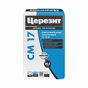 Клей плиточный Церезит (Ceresit) CM 17 эластичный, 25кг