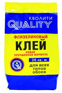 Клей обойный QUALITY флизелиновый 200гр.