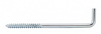 Шуруп с "Г"-образным крюком 12х140, покрытие белый цинк