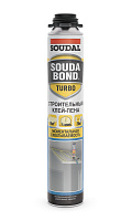 Клей-пена полиуретановый Soudal Soudabond Турбо, 750мл
