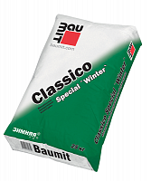 Штукатурка минеральная Baumit Classico Special WINTER 2R / Энерджи М "короед" 2мм белая, 25кг