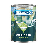 Эмаль ПФ-115 SKLADNO салатная, 2.6кг