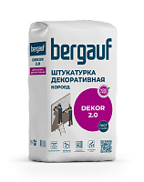 Штукатурка декоративная Bergauf Dekor "короед" фр.2,0мм, 25кг