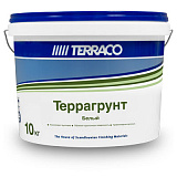 Грунтовка акриловая TERRACO Террагрунт белый, 10кг
