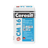 Клей плиточный Ceresit CM 16/25 эластичный, 25кг