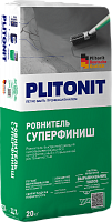 Ровнитель быстротвердеющий PLITONIT Суперфиниш самовыравнивающийся (0,5-10мм), 20кг