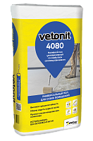 Наливной пол Vetonit 4080 (10-80мм) универсальный самовыравнивающийся, 20кг