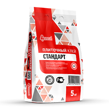 Клей плиточный Старатели Стандарт, 5кг
