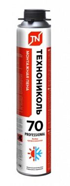 Пена монтажная ТехноНИКОЛЬ № 70 PROFESSIONAL всесезонная, 890мл