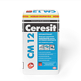 Клей плиточный Ceresit CM 12/25 для керамогранита, 25кг