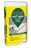 Штукатурка гипсовая Vetonit profi gyps усиленная белая, 30кг
