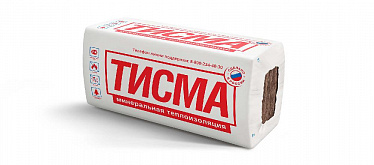 Утеплитель тепло- и звукоизоляционный КНАУФ ТИСМА TS038 Aquastatik 50х600х1300мм 12,48м2 0,624м3