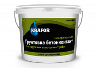 Грунт бетон-контакт KRAFOR, 6кг