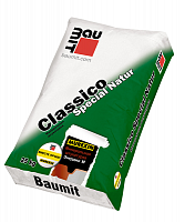 Штукатурка минеральная Baumit Classico Special Natur 1,5K / Энерджи М "шуба" 1,5 мм, цвет серый 25кг