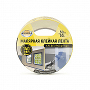 Скотч малярный 50мм х 50м AVIORA
