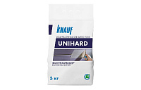 Шпаклевка гипсовая Кнауф-Унихард высокопрочная безусадочная, 5кг