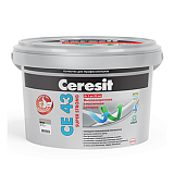 Затирка высокопрочная Ceresit CE 43/2 антрацит №13, 2 кг