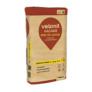 Клей для теплоизоляции Vetonit facade MW fix winter, 25кг
