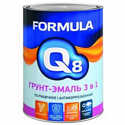 Эмаль-грунт по ржавчине FORMULA Q8 зеленая, 1,9 кг
