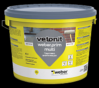 Грунтовка укрепляющая Vetonit weber.prim multi, 10л
