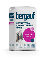 Штукатурка декоративная Bergauf Dekor Fasad "короед" фр.2,5-3,0мм, 25кг