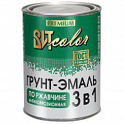 Эмаль-грунт по ржавчине ВИТ белая, 0,8 кг