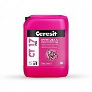 Грунтовка Ceresit CT 17 PRO глубокого проникновения морозостойкая, 10л