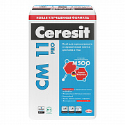Клей плиточный Ceresit CM 11 PRO, 25кг