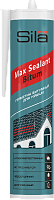 Герметик битумный для крыши Sila PRO Max Sealant Bitum, 280мл 