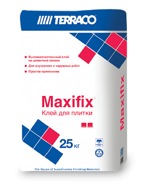 Клей плиточный TERRACO Maxifix, 25кг