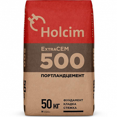Цемент ЦЕМ II 42,5 Холсим, 50кг