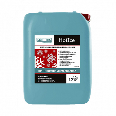 Добавка противоморозная HOTICE CEMMIX, 10л