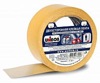 Скотч двусторонний 50мм х 25м UNIBOB