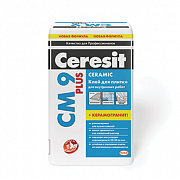 Клей плиточный Ceresit CM 9/25 Plus д/внутр.работ, 25кг