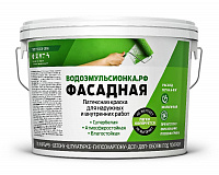 Краска фасадная латексная Водоэмульсионка супербелая, 25кг