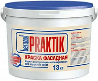 Краска фасадная Bergauf Praktik матовая, 13кг