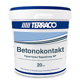 Грунтовка бетоноконтакт розовый TERRACO Terrabond SP acrylic, 12кг
