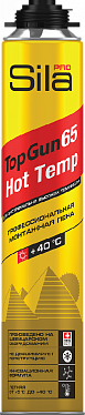 Пена монтажная Sila Pro TopGun 65 (Hot Temp), 850мл