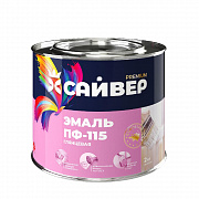 Эмаль ПФ-115 САЙВЕР белая, 0.8кг