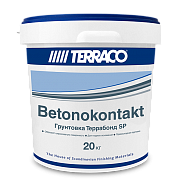 Грунтовка бетоноконтакт TERRACO Terrabond SP acrylic, 12кг