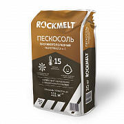 Реагент противогололедный ROCKMELT пескосоль, 20кг