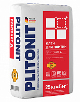 Клей плиточный PLITONIT А для внутренних работ, 25кг